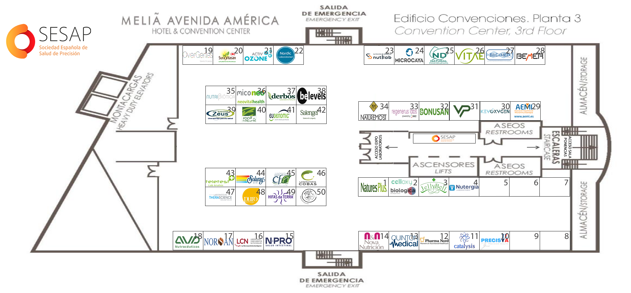 Stands X Congreso Internacional SESAP